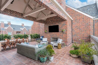 The rooftop terrace is inspired by historic Hotel