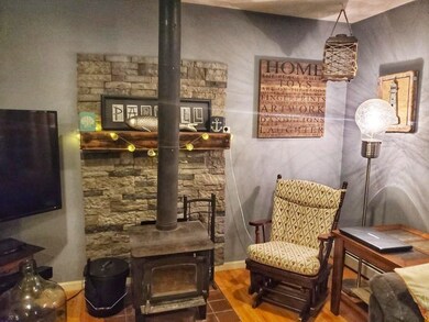 Read a book by the woodstove
