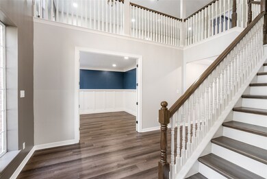 Primary office newly renovated with wainscoting an