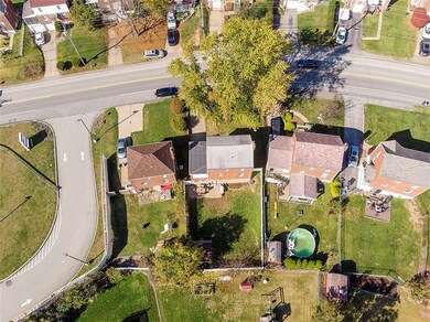 Drone View From Rear of Home