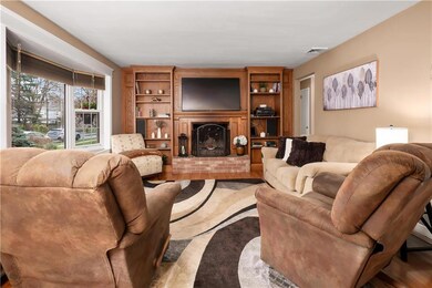 Livingroom with Wood Burning Fireplace