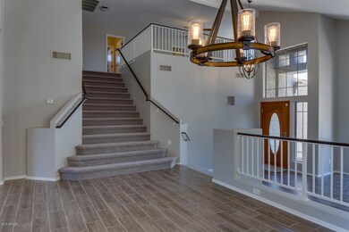 Master suite, 2 bed, 1 bath upstairs.