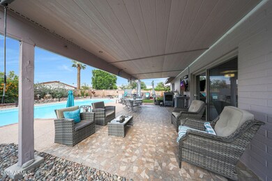 Covered patio