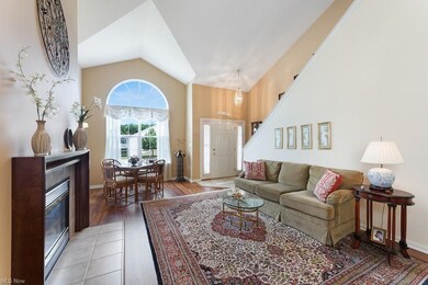 Updated luxury vinyl flooring and gas fireplace in