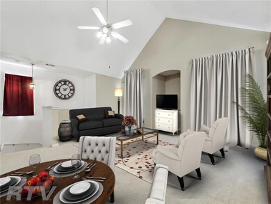 LIVING ROOM - VIRTUALLY STAGED