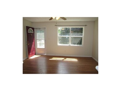 Living room and front door