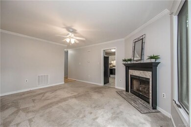 Another view of family room facing the kitchen