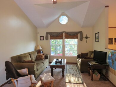 Living Room w/Cathedral Ceiling