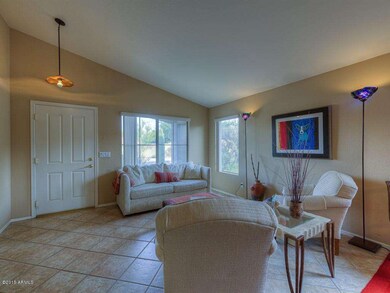 Living Room w/Ceramic Tile Floors