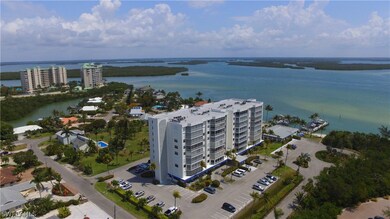 View of Marina Towers and Estero Bay.