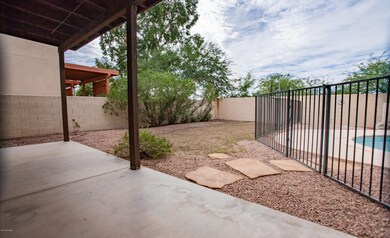 Covered patio