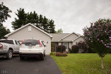 Large driveway