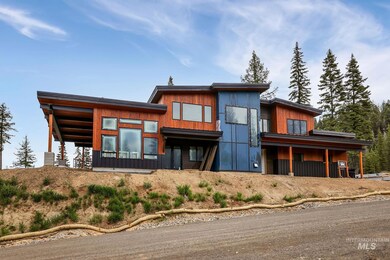 View of modern home