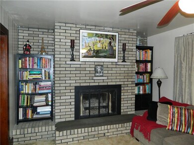 AND THEN YOUR EYE CATCHES THE FIREPLACE! AWESOME F