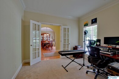 would close off for privacy while working in this fabulous home office space.