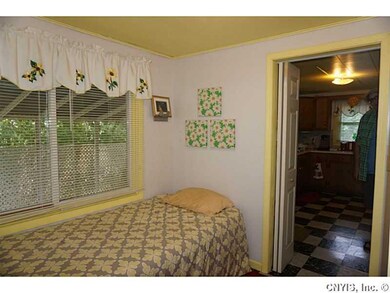 Bedroom. The second, smaller bedroom, just off  th