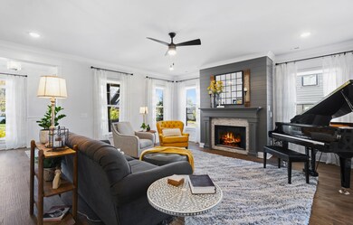 Large open Living Room is spacious and filled with lots of light!