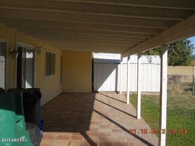Rear Patio