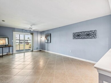 Spare room with light tile patterned flooring and 