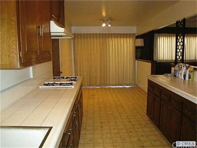 Kitchen looking toward dining area