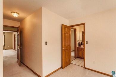 Bedroom with walk through 