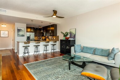Great room opens to the large open kitchen
