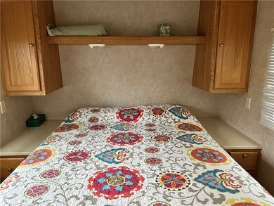 Inside camper