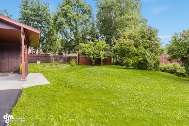South Facing Yard with Apple Trees