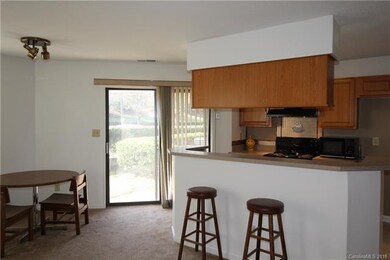 View of kitchen bar.