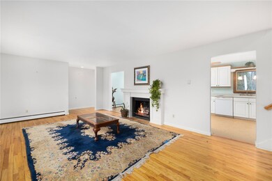 Living Room with 
 Gas Fireplace