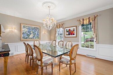 Gracious dining room