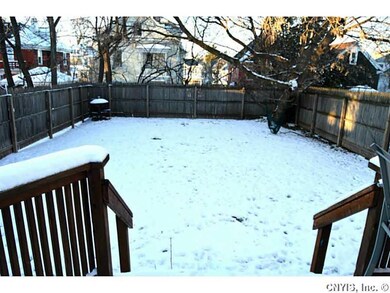 Backyard With this fully fenced in, private backya