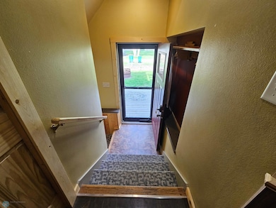 Back door entrance