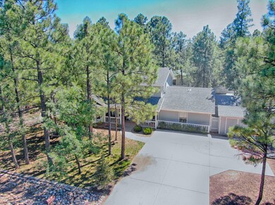 Aerial View of Driveway