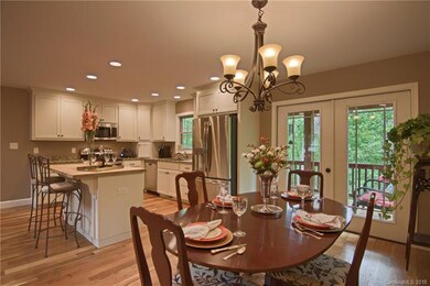 Main floor dining area.