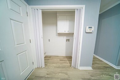Laundry area