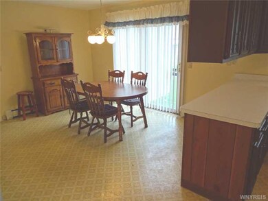 Kitchen. roomy eat in kitchen...sliding glass door