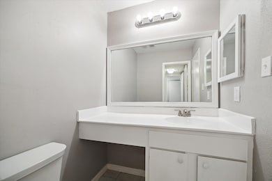 Vanity 1 and half bath