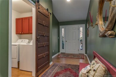Looking back to the front door.  Laundry Room on t
