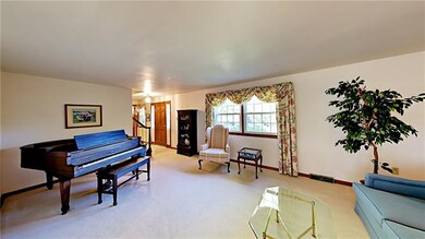 Spacious living room.