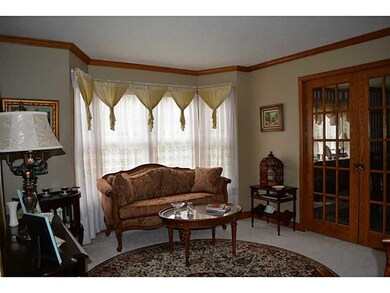 Living Room. Bay bump-out for more expansive room.