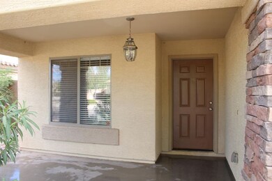 Covered front entry