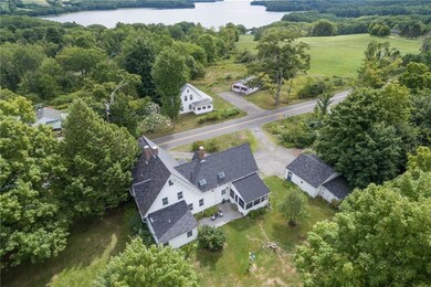 Aerial view and broad view of...