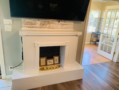 Custom Faux Fireplace