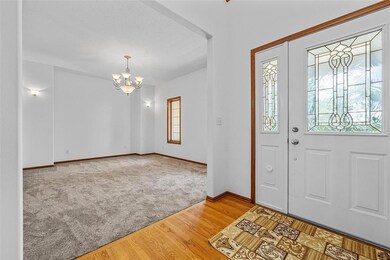 Formal dining just off the entry