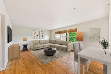 living room virtual staged