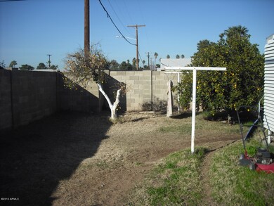 Side yard.