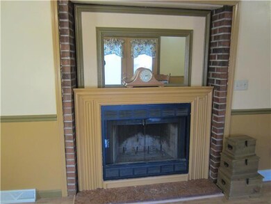 Fireplace in Family Room