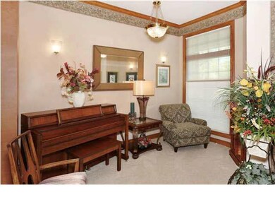Living room -- 3 way fireplace shared with kitchen