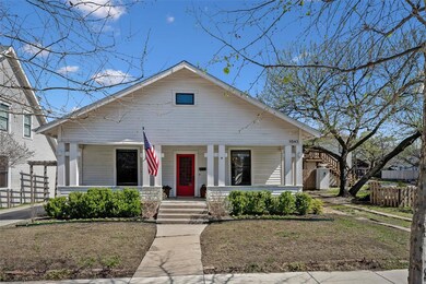 Charming historic home sits on a double corner lot